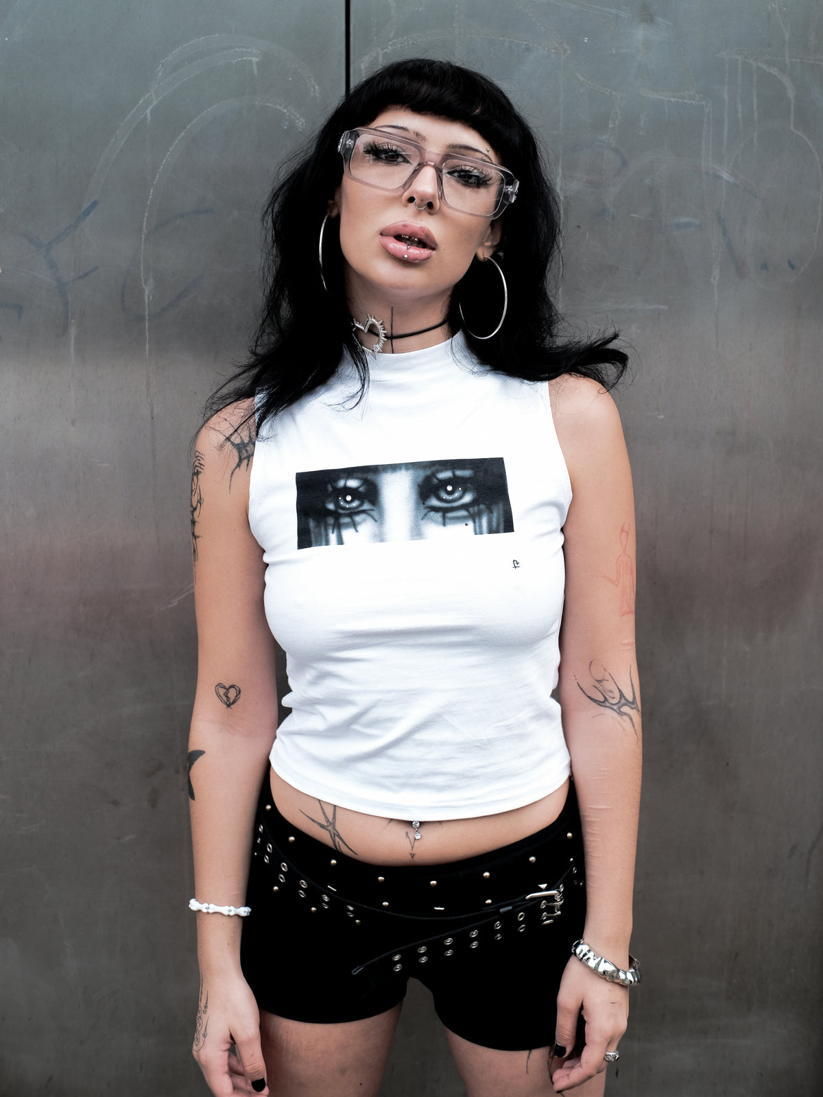 VISION Sleeveless Croptop