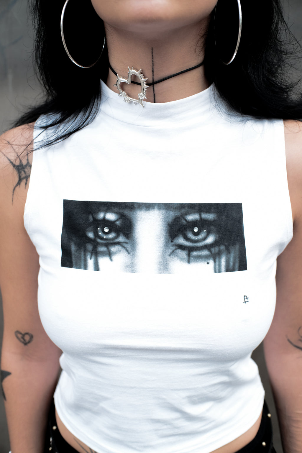 VISION Sleeveless Croptop