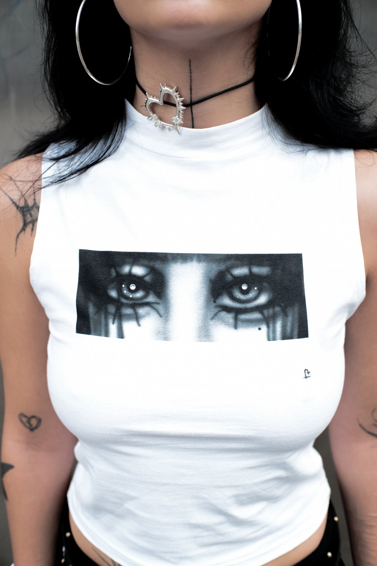 VISION Sleeveless Croptop